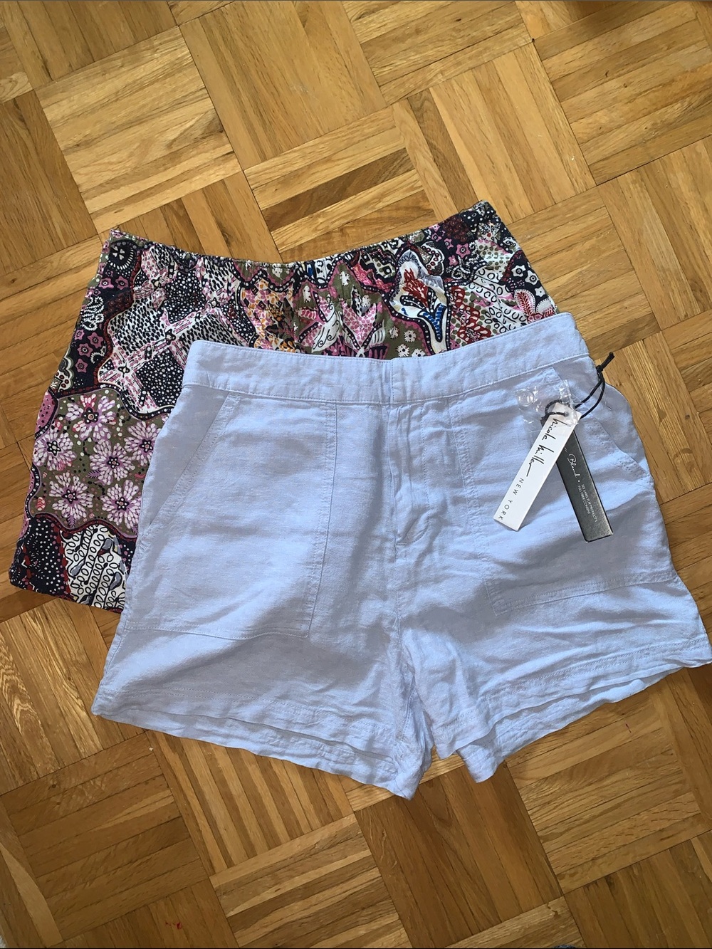 LOFT & Nicole Miller 4” Inseam Linen Blend Shorts Women’s Size Medium
